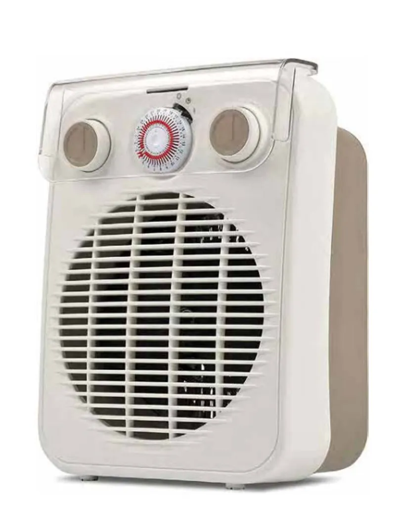 Ardes AR4F10TI Chauffe-ventilateur électrique 2000W blanc avec minuterie