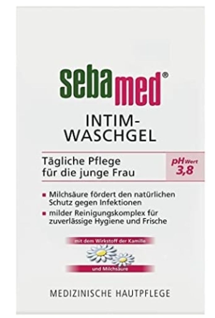 Gel de toilette intime Sebamed pH 3,8 pour la jeune femme Image du produit 