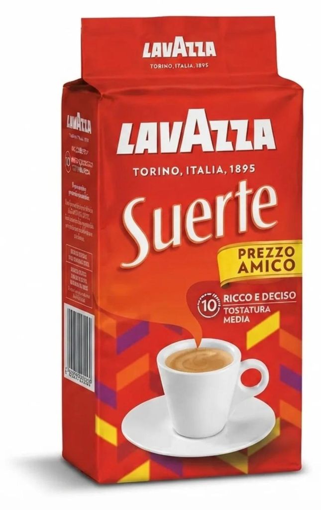 Lavazza Suerte gemahlener Kaffee 250 g Produktbild 