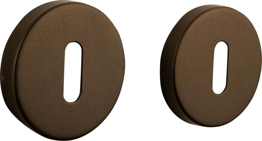 Lavuzo Schlüsselrosette Bronze rund - Pro Set Produktbild 