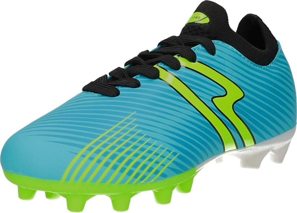 Sneakers Kinder-Fußballschuh Türkis-Grün-Gelb, Farbe:grün, EU Größe:30