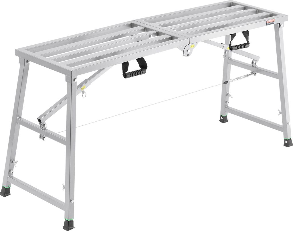 Platforma robocza VEVOR 700-1150 mm, składana drabina ze Zdjęcie produktu 