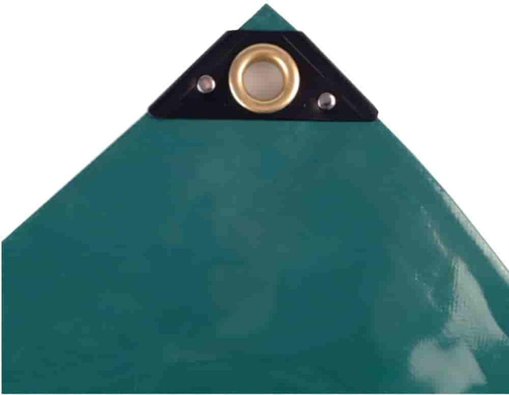 PVC Plane grün, 650 g/m², 1,5 x 20m (30m²), wasserdicht, reißfest