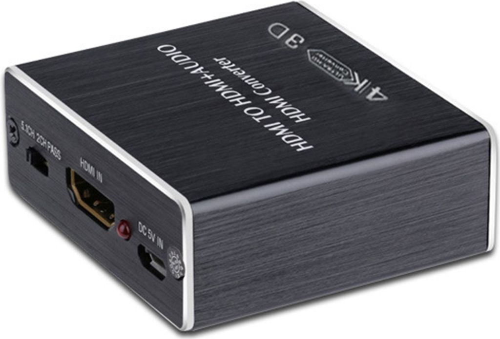 HDMI-Audio-Splitter, HD-Signalkonverter, 4K-3D-HD-Qualität, Produktbild 5