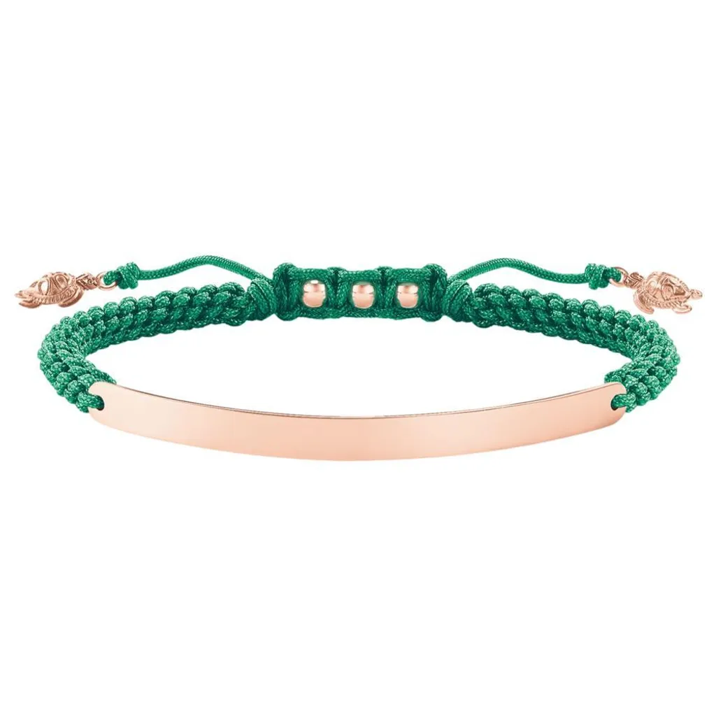 Bracelet en Plaqué Or Rose 750 Réglable - Thomas Sabo LBA0057 L21V