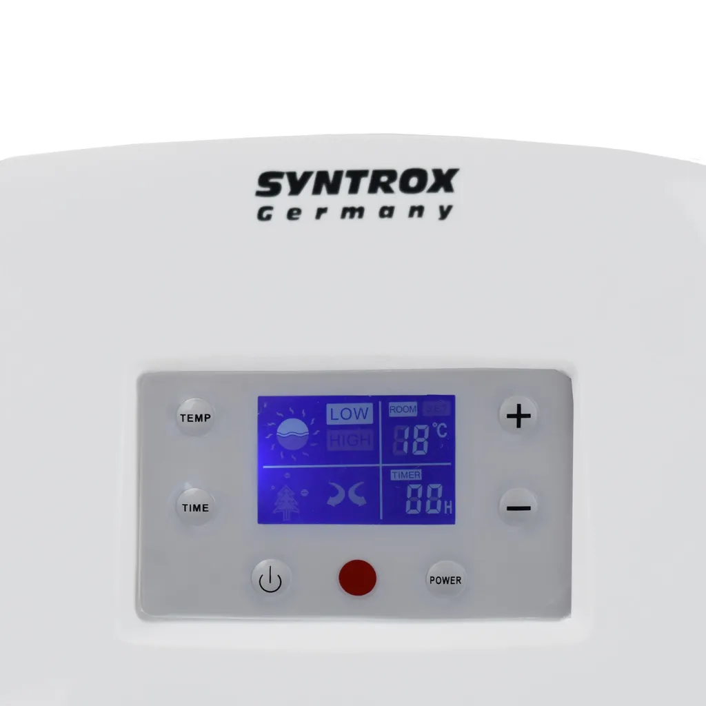 Chauffe-bain rapide électrique avec porte-serviettes soufflant blanc