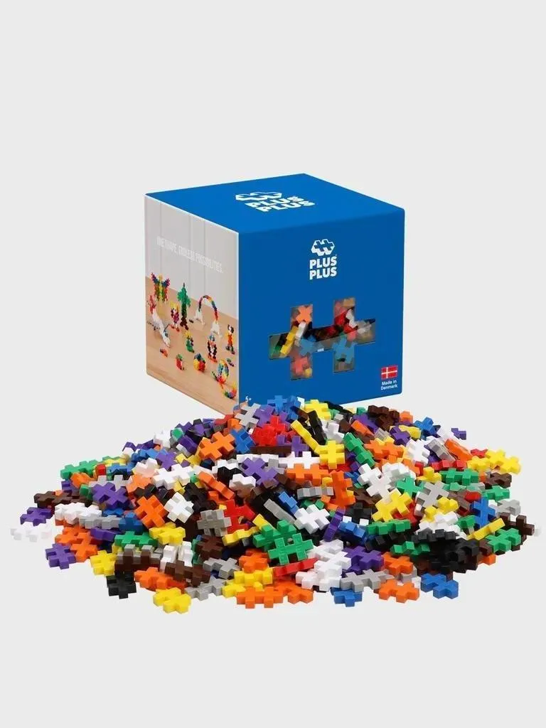 Plus-Plus Basic 600 Pièces 3310 Construction 2D et 3D Multicolore 600el - 10