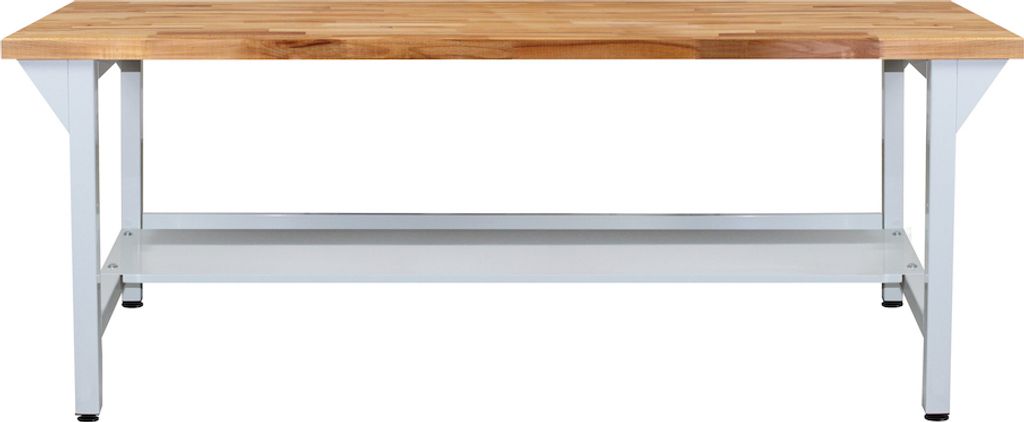 Werkbank Giant Rhino Plus | HxBxT 84x200x70cm | Traglast 500kg | Lichtgrau