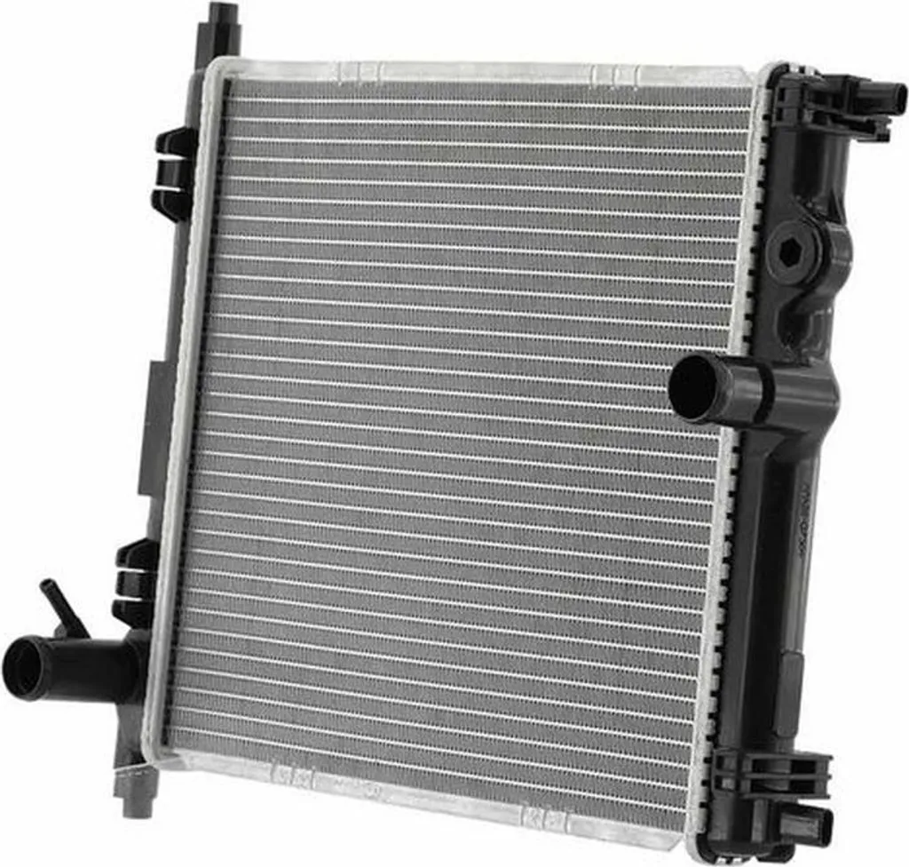 Radiateur eau moteur avec ailettes brasées pour Volkswagen UP HELLA