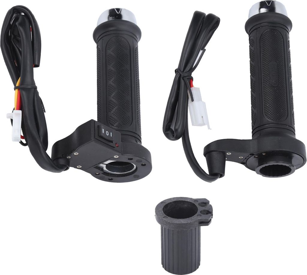 2 Stück 12V elektrische Heizgriffe mit 3-stufiger Temperaturregelung, Winter-Handwärmer für Motorradlenker mit 7/8 Zoll Durchmesser