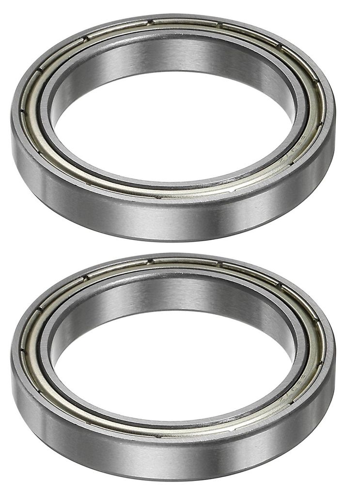 2Stk 6807ZZ Kugellager Rillenkugellager Bearing Tief Rillenkugel Lager 35mm Bohrung 47mm AD 7mm Dick Chrom Stahl ABEC5 Doppel Abgeschirmt Lager fš...
