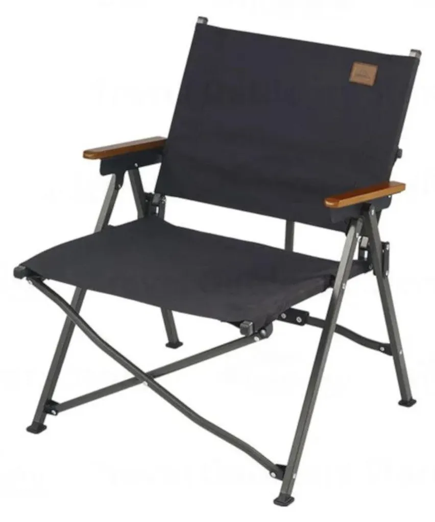 Chaise de camping compacte Naturehike L04 noire ultra légère et stable