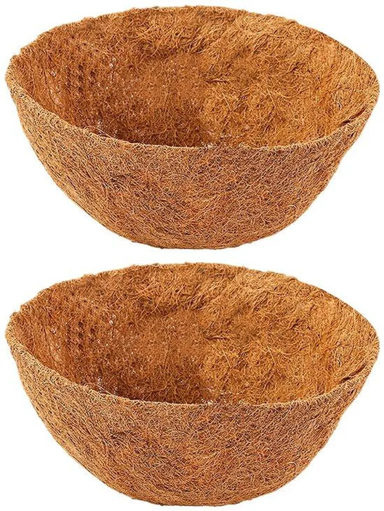 Insert en coco pour suspension Ø 20 cm - Idéal balcon et terrasse fleurie