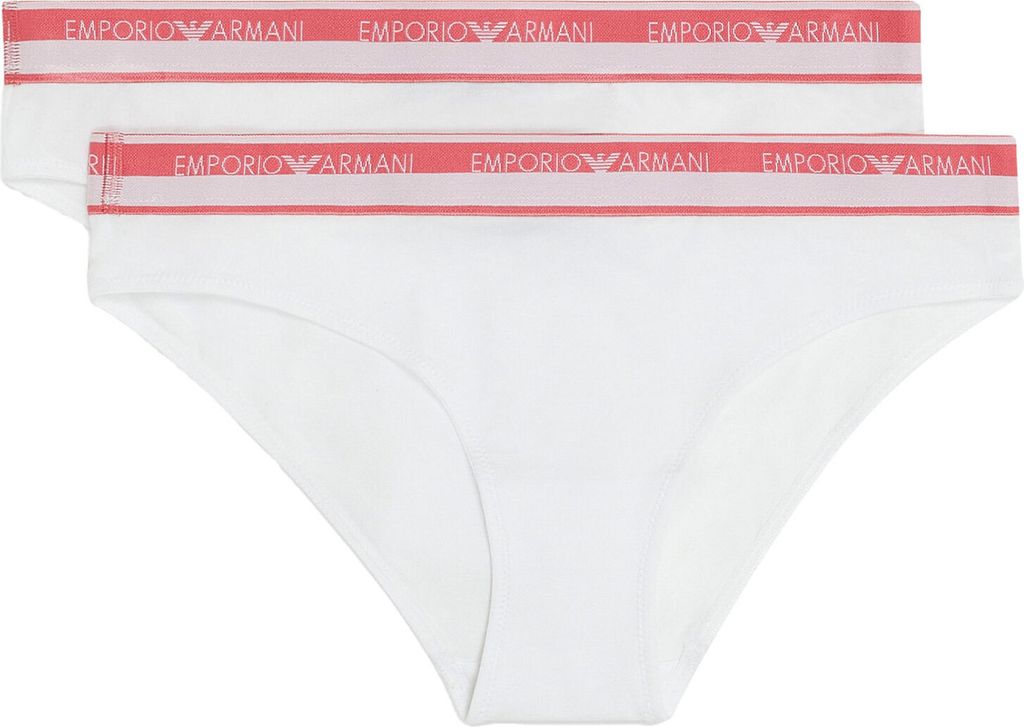 2er Pack EMPORIO ARMANI Damen Brief Stretch Baumwolle