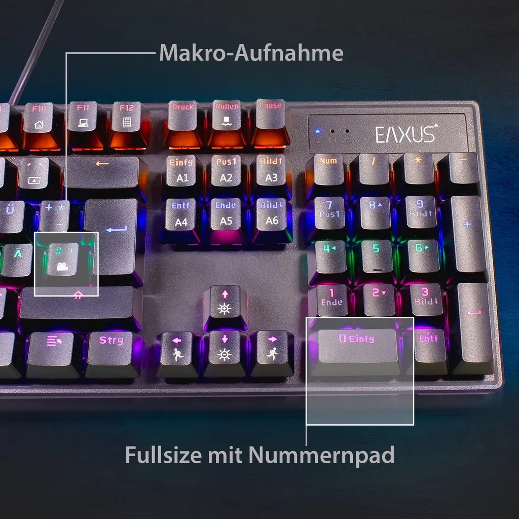 Clavier gaming LED haute performance pour setup de jeu PC mécanique - 4