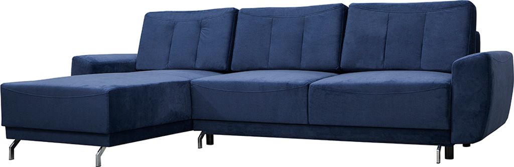 Einfaches Ecksofa mit modernem Design, funktionell, komfortable L-Form, universelle Ottomane, klassischer Stil, ideal für jedes Interieur, Ecksofa...