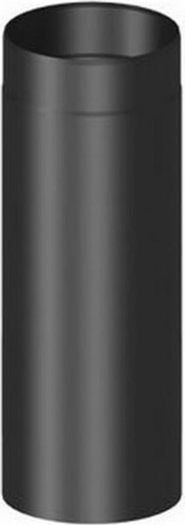 Rauchrohr Verlängerungsrohr Ø 120 mm länge 500 mm schwarz