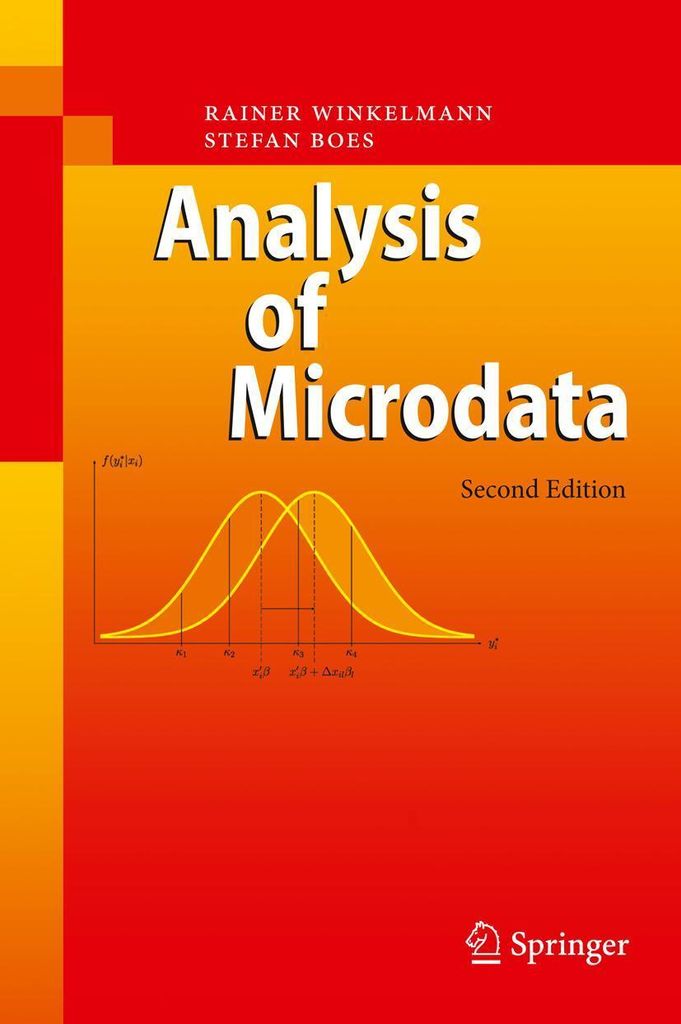 Analysis of Microdata. Winkelmann, Rainer .