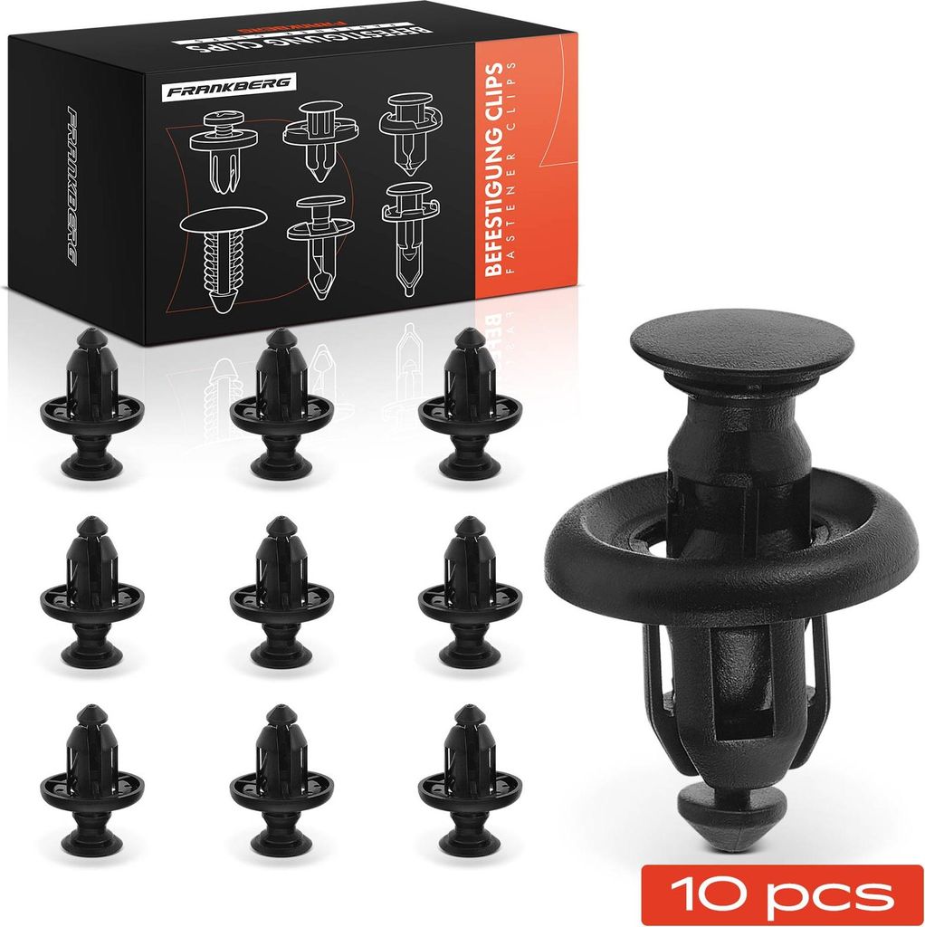 Frankberg 10x Befestigungsclips Stoßstange für Toyota Urban Cruiser P1 Yaris P9
