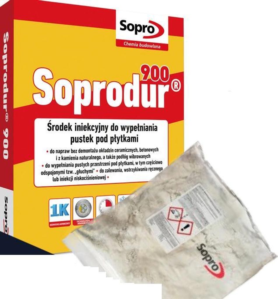 Sopro Soprodur 900 Fugenfüller für Fliesenfugen 0,5kg Foliengebinde