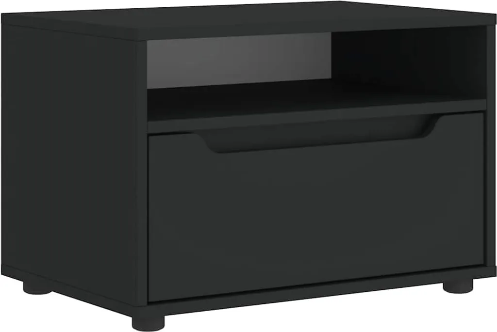 Supporto TV Gaming VISNES Nero 60x40 cm | Base Monitor e Console