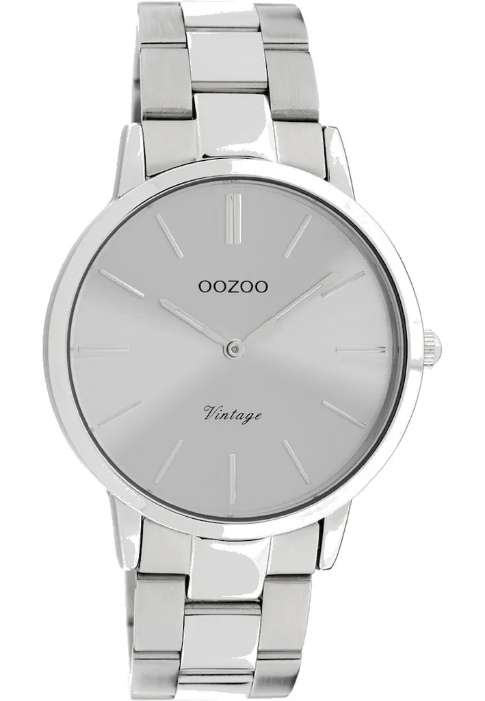 Montre Femme Oozoo C20027 Argentée - Accessoire Idéal pour Tenue de Bureau