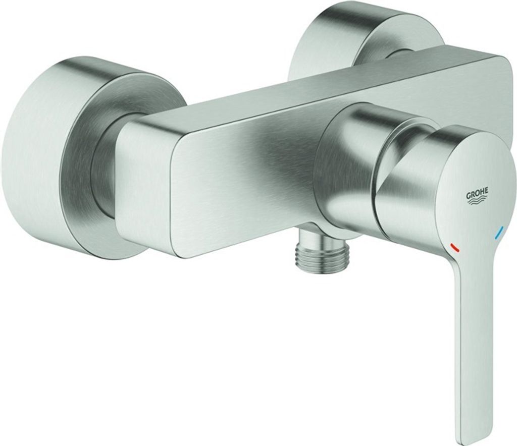 GROHE Lineare, Dusche, Hebelgriffe, 1/2", Edelstahl