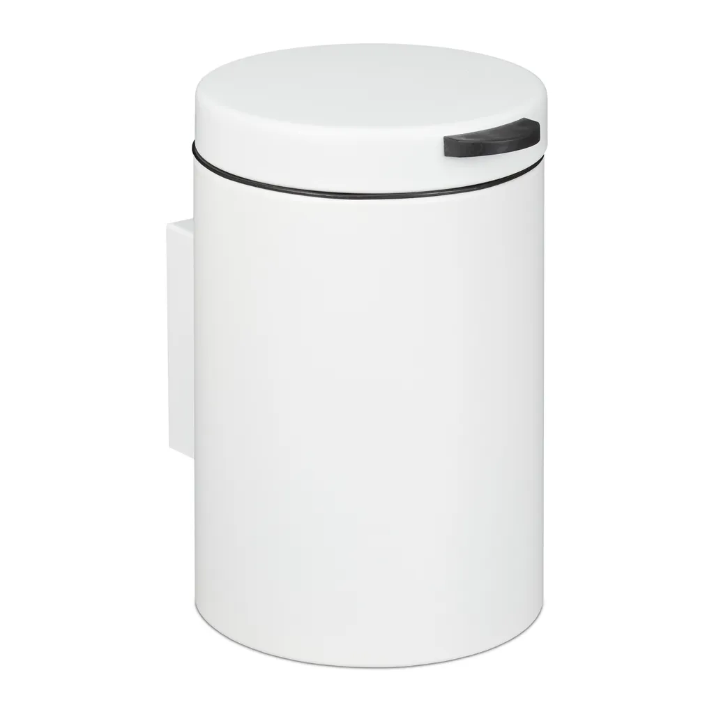 Fini la Poubelle qui Traîne au Sol : Seau Mural 3L Ergonomique Inox