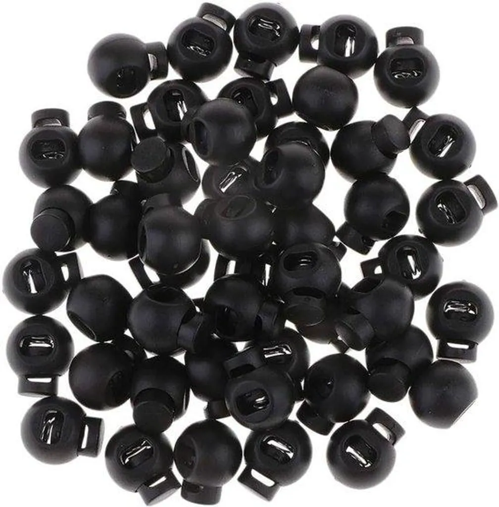 Protection de câbles contre l'usure - Butées de sécurité noires 22x17mm