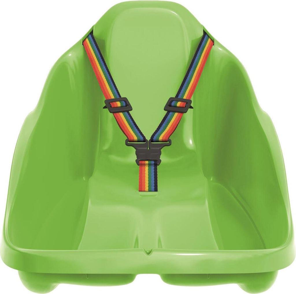 Kunststoff Schlitten MINI TOPO Grün Produktbild 3
