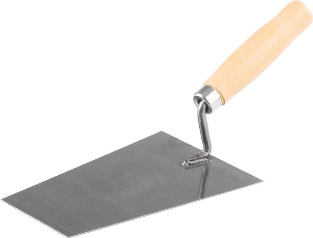 Truelle de maçon 180x130 mm, avec manche en bois Image du produit 