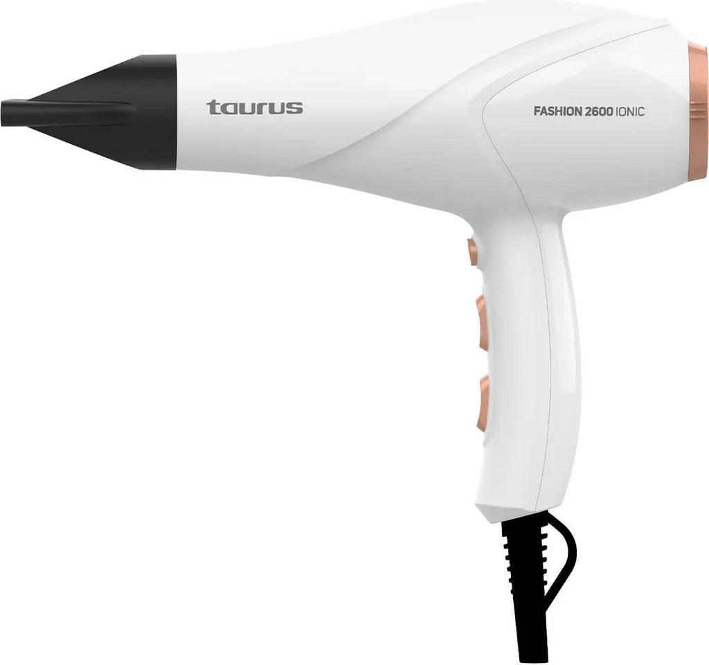 Sèche-cheveux ionique puissant Taurus Fashion 2600 pour brushing parfait