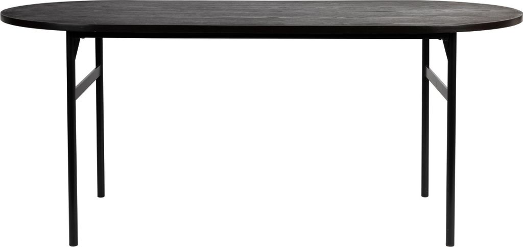 Housecraft Living Marcio Esszimmerntafel Holz 180x80 cm Schwarz