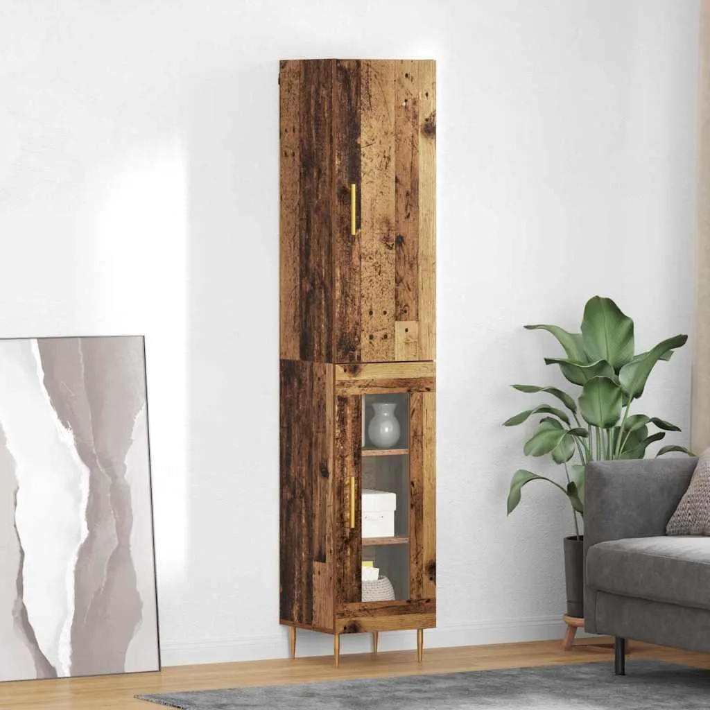 Mobile Buffet vidaXL Legno Recuperato 180cm | Slim Design Salotto