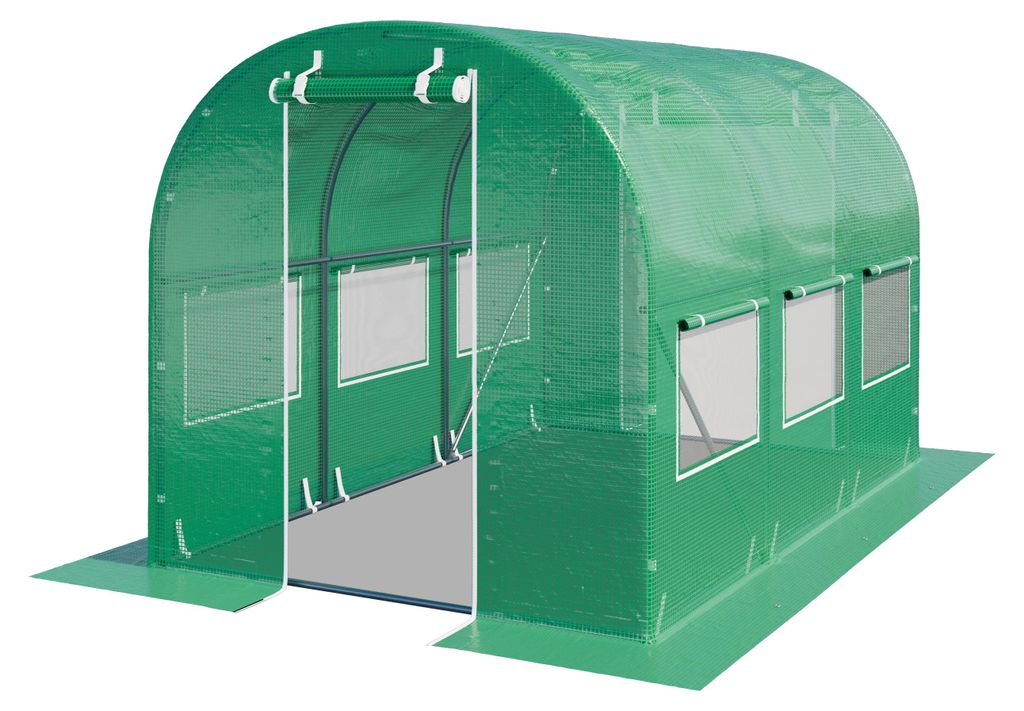 Fóliovník TOOLPORT 2x3 m, stabilní a odolný, fólie z PE s Obrázek produktu 