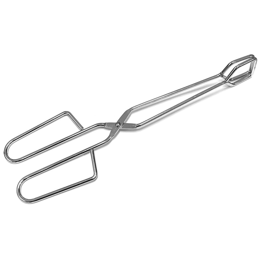 XXL Edelstahl Servierzange 28,5 cm Bratwurstzange Lang Produktbild 