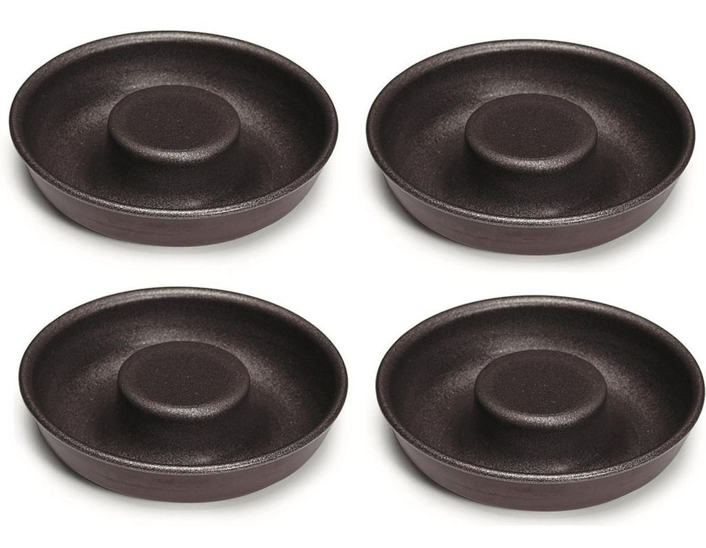 4 x Backform Kuchenform für Savarinkuchen Törtchen rund °80mm PTFE Antihaftbeschichtet
