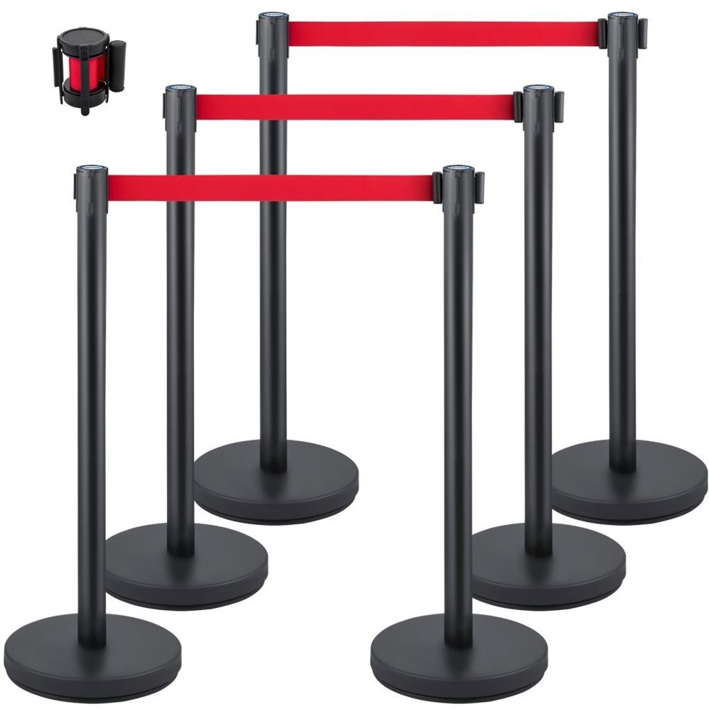 Systém navádění osob 6 stojanů o celkové výšce 90 cm - Obrázek produktu 
