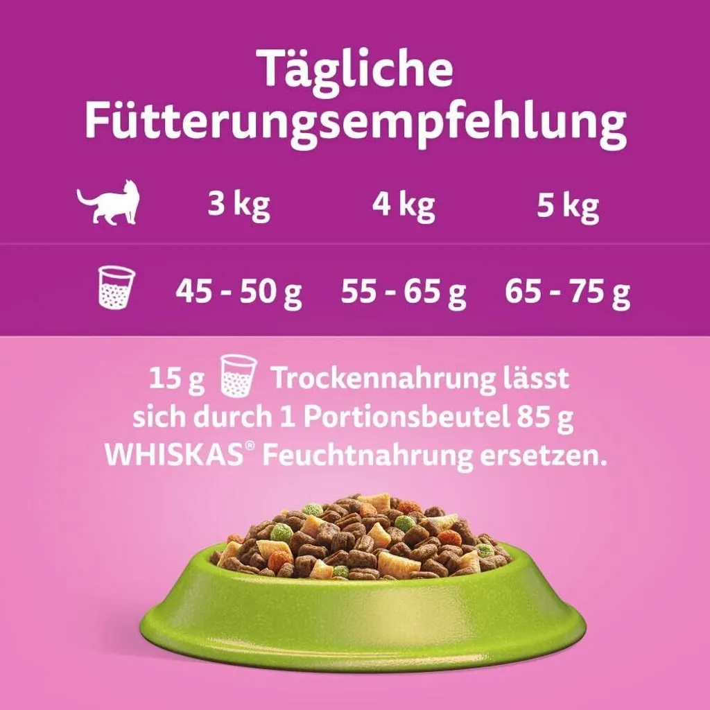 Whiskas 800gx5 1+ Lamm - 3