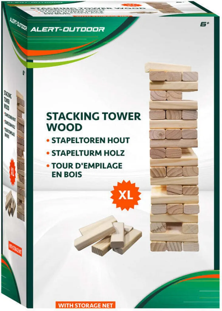 Tour de Jardin XL Alert Outdoor - Jeu de Bois Stable Contre l'Ennui