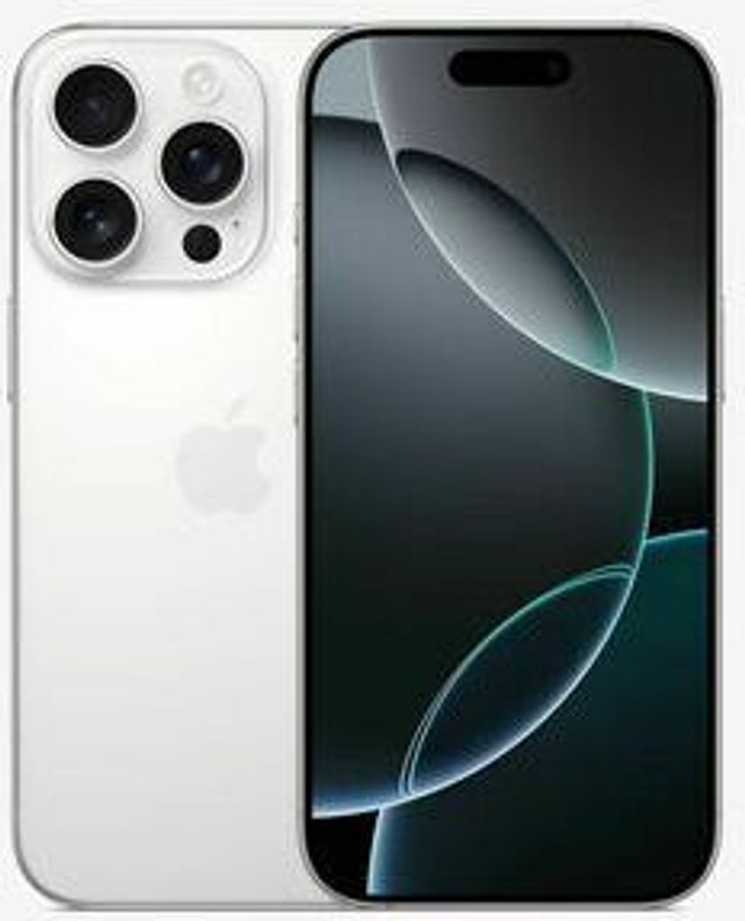 Apple iPhone 16 Pro 256GB Titan Weiß Produktbild 9