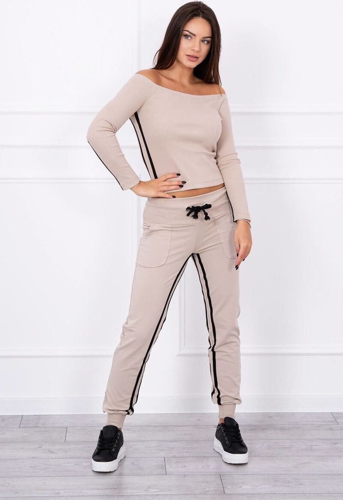 Kesi Set für Frauen Delvin schwarz-beige Universal