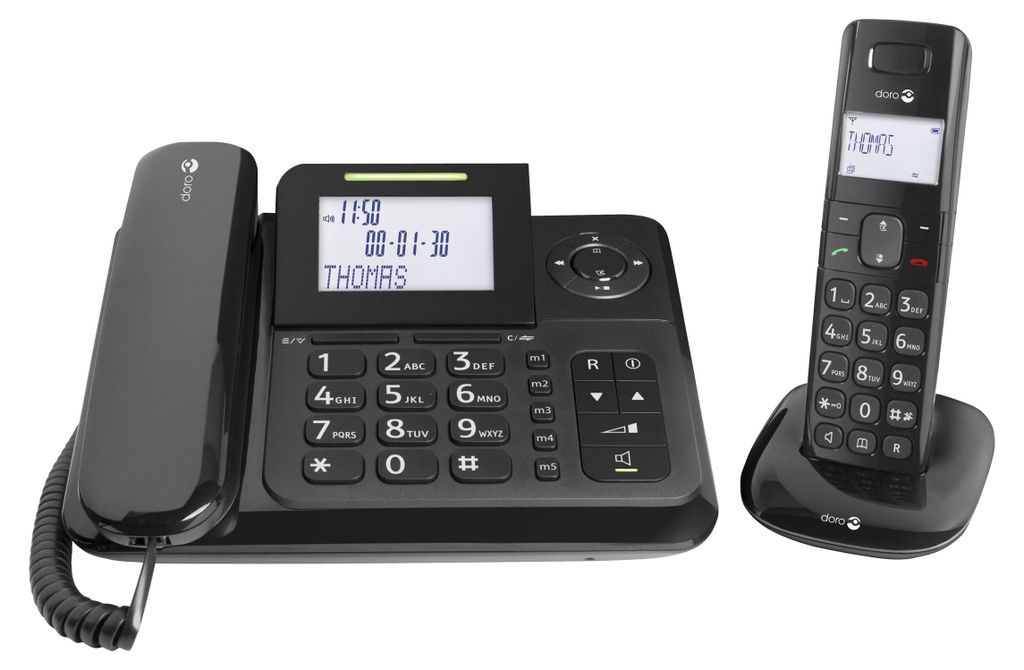 Doro Comfort 4005 Combo Telefon bezprzewodowy o niskim Zdjęcie produktu 