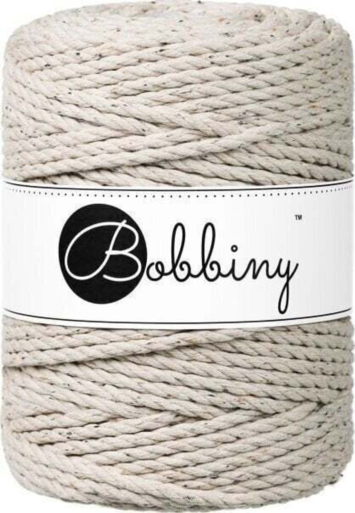 Bobbiny 3PLY Macramé Rope 5 mm 100 m Leopard Schnur