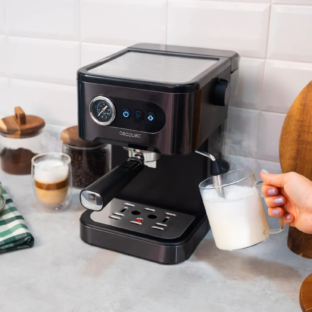 Cecotec Power Espresso 20 Pro Latte - Machine expresso 20 bars 1,5L