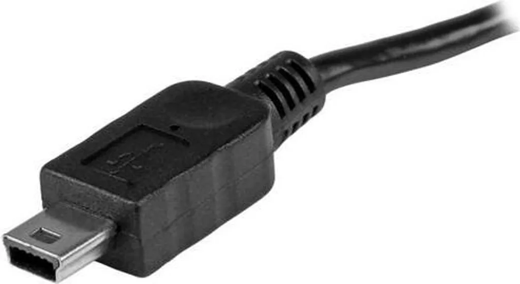 Câble USB OTG Micro vers Mini USB StarTech.com 20cm Noir - Connectique - 2