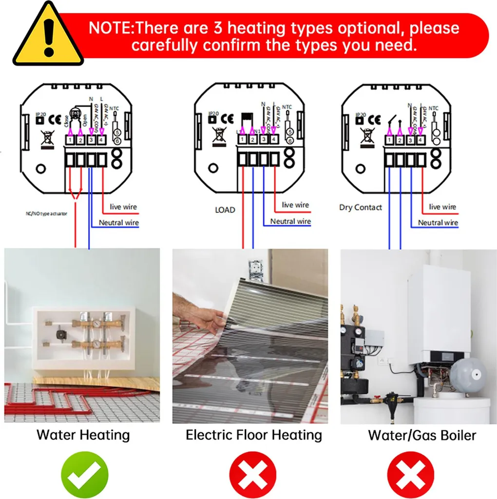 Thermostat connecté WiFi pour programmation chauffage hebdomadaire - 4