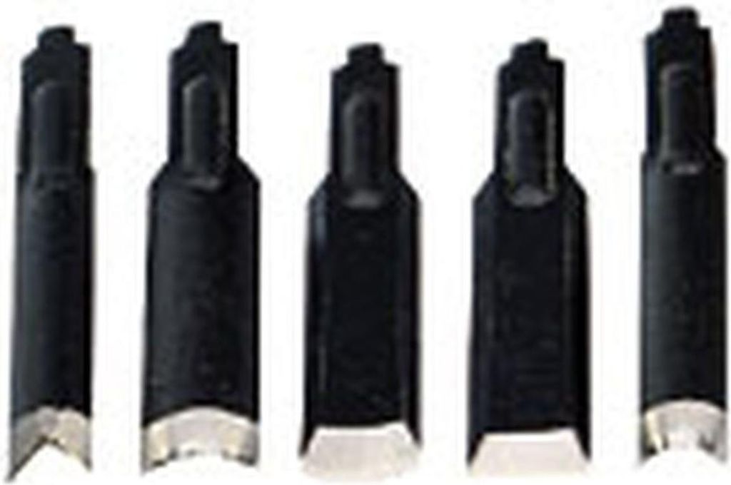 Proxxon 28572 Satz Schnitzmesser in 5 verschiedenen Formen Image du produit 