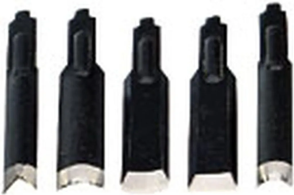 Lames Proxxon 28572 en acier bimétal pour sculpture fine du bois 5u.