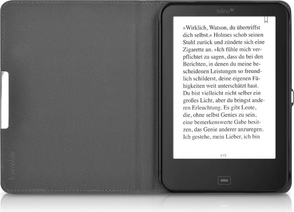 kwmobile Klapphülle kompatibel mit Tolino Shine 2 HD Hülle Produktbild 5